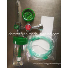 Gas Oxygen Cylinder Regulator with Nasal Cannula